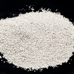 white/gray pile of material